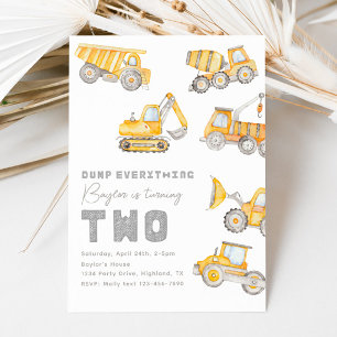 Invitation pour le 2ème anniversaire de constructi
