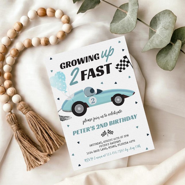 Invitation pour le 2ème anniversaire de Deux Voitu (Créateur téléchargé)