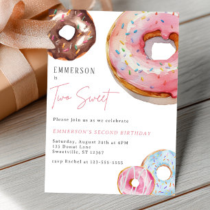 Invitation pour le 2ème anniversaire de Two Sweet