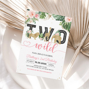 Invitation pour le 2ème anniversaire de Two Wild S