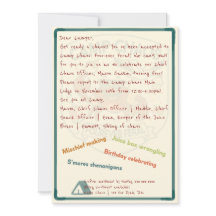 Invitation pour le 4ème anniversaire de Camp Chaos