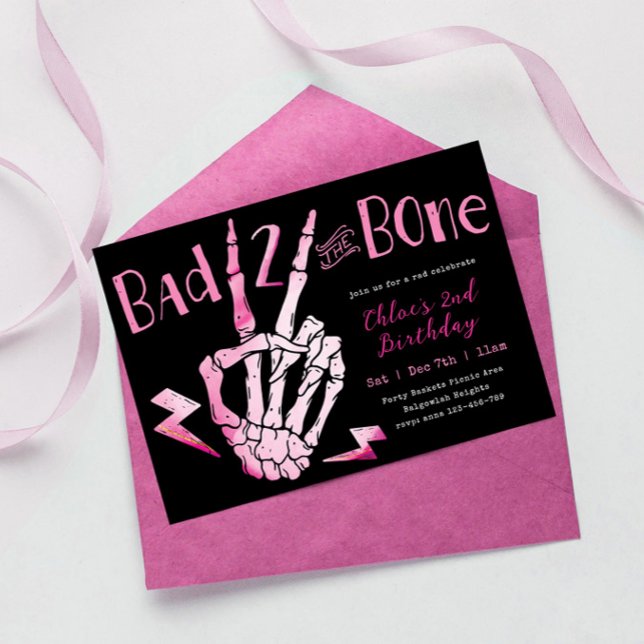 Invitation pour le deuxième anniversaire des fille (Créateur téléchargé)