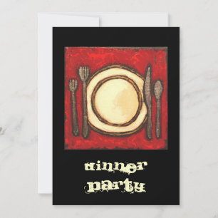 Invitation pour le dîner
