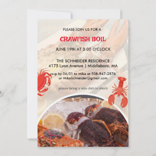 Invitation pour le dîner de la fête de la cuisine