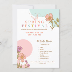 Invitation pour le Festival de Printemps