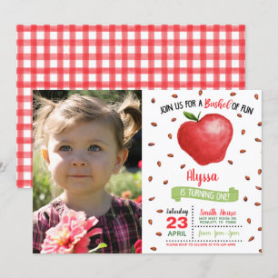 Invitation pour le premier anniversaire d'Apple av