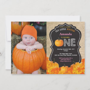 Invitation pour le premier anniversaire de Citroui