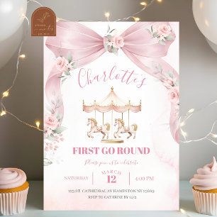 Invitation pour le premier anniversaire de Coquett