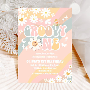Invitation pour le premier anniversaire de Daisy G