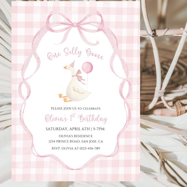 Invitation pour le premier anniversaire de la peti (Créateur téléchargé)