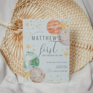 Invitation pour le premier anniversaire de l'espac