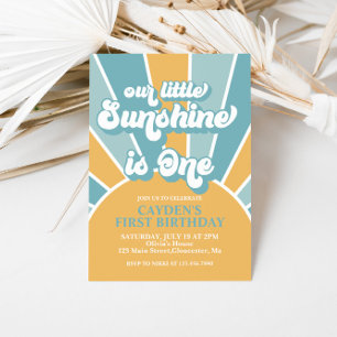 Invitation pour le premier anniversaire de notre p