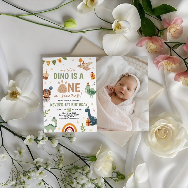 Invitation pour le premier anniversaire de ONE-a-s (Créateur téléchargé)