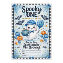 Invitation pour le premier anniversaire de ONE Blu