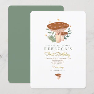 Invitation pour le premier anniversaire de Petit C