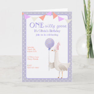 Invitation pour le premier anniversaire de UNE Oie