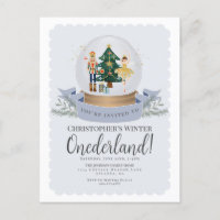 Invitation pour le premier anniversaire de Winter