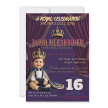 Invitation pour le premier anniversaire du petit r