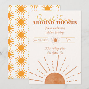 Invitation pour le premier tour autour du soleil