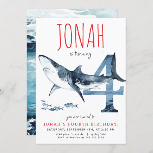 Invitation pour le quatrième anniversaire de requi