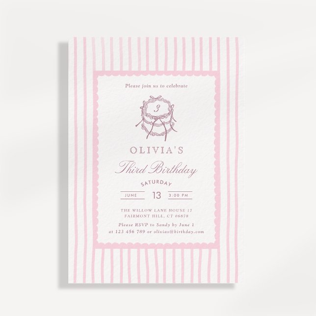 Invitation pour le troisième anniversaire de la Co (Créateur téléchargé)