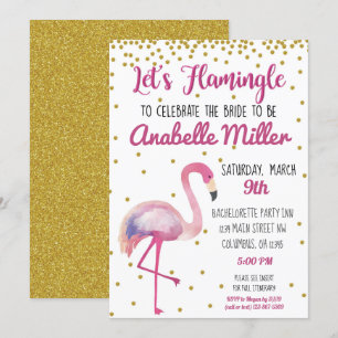 Invitation pour l'Enterrement de Vie de Jeune Fill