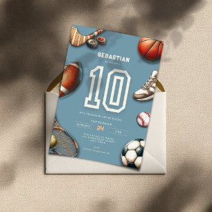 Invitation pour les 10 ans de tous les sports pour
