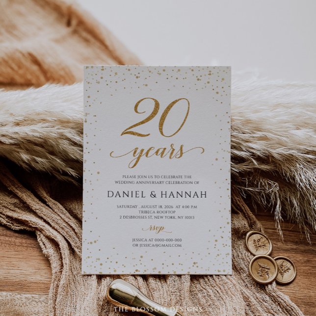 Invitation pour les 20 ans de mariage - GAC24c (Créateur téléchargé)