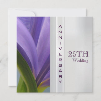 Invitation pour les 25 ans de mariage