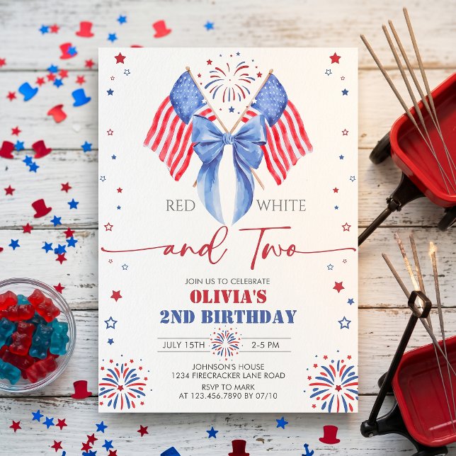 Invitation pour les 2 ans de All American Girl (Créateur téléchargé)