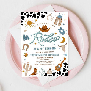 Invitation pour les 2 ans de Cowboy de Rodéo