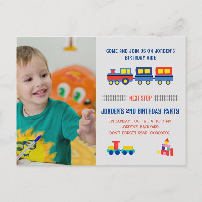 Invitation pour les 2 ans du tour de train "All Ab (Devant)