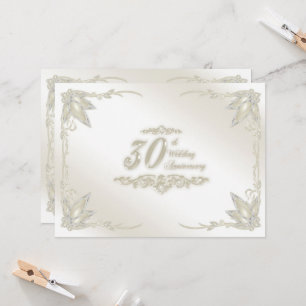 Invitation pour les 30 ans de mariage