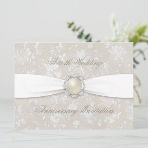 Invitation pour les 30 ans de mariage en Damas bol