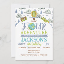 Invitation pour les 4 ans de Made Four Adventure 4