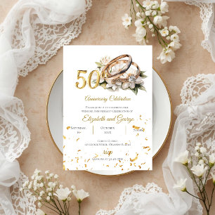 invitation pour les 50 ans