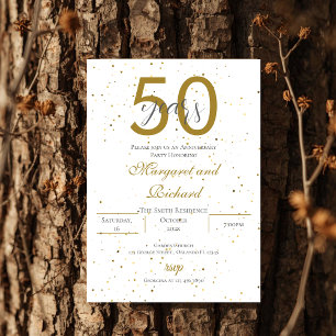 Invitation pour les 50 ans