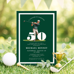 Invitation pour les 50 ans de Green Golf