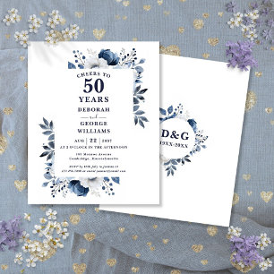 Invitation pour les 50 ans de l'anniversaire de la
