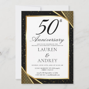 Invitation pour les 50 ans de mariage