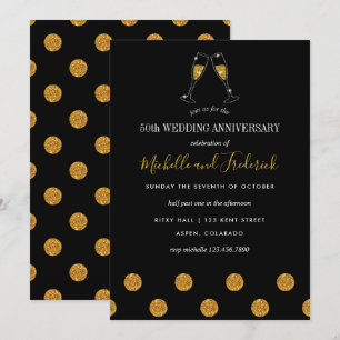 Invitation pour les 50 ans de mariage