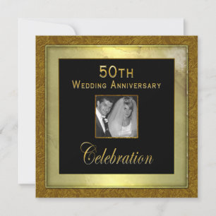 Invitation pour les 50 ans de mariage - Insertion 