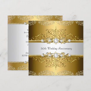 Invitation pour les 50 ans de mariage Tourbillon F