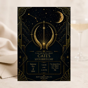 Invitation pour les 50 ans du Taureau Élégant So