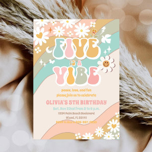 Invitation pour les 5 ans de Retro Daisy