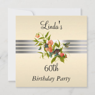 Invitation pour les 60 ans de Cream