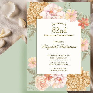 Invitation pour les 82 ans Couleurs Florales d'Aut