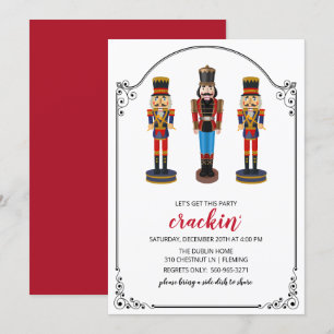 Invitation pour les fêtes de Noël - Casse-Noisette