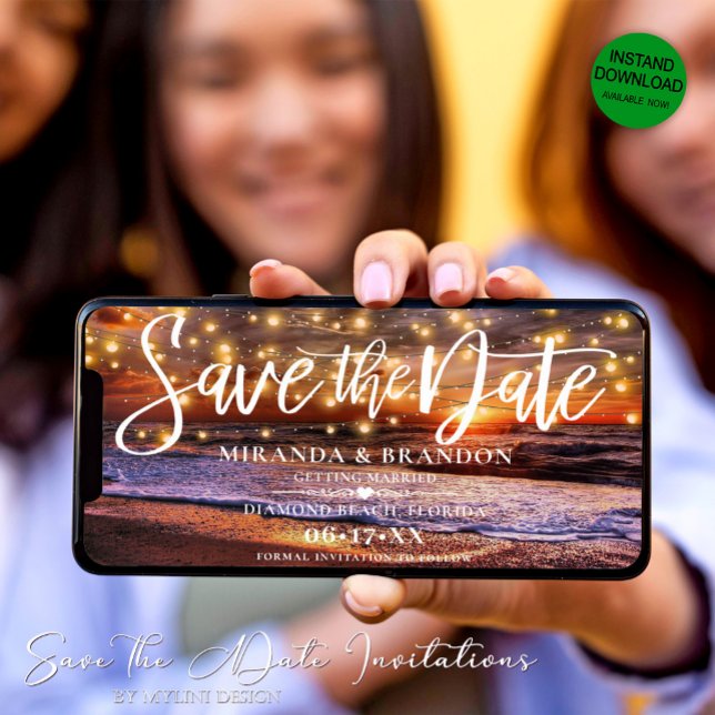 Invitation pour sauver la plage de Digital Ocean (Créateur téléchargé)