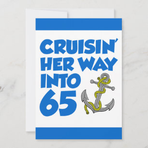 Invitation pour ses 65 ans en croisière